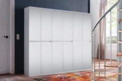 Combo Armoire Miroir Blanc : Chic Et Durable Avec étagère En Verre Miroir -EMOB-MEUBLES Ventes 0025 1ae2