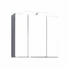 Armoire De Toilette Bobbi 70cm Modèle 2 3 Portes & Eclairage LED - Graphite