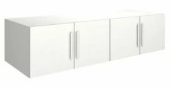 Surmeuble Pour Armoire Ramos 4 Portes - Blanc