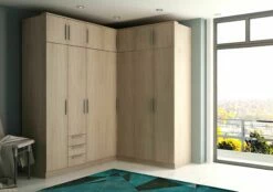 Surmeuble Pour Armoire Ramos 2 Portes - Chêne -EMOB-MEUBLES Ventes 1031ROBLE 1016CEREZO 1019CEREZO 1034CEREZO 1007CEREZO 1008CEREZO 000 f006
