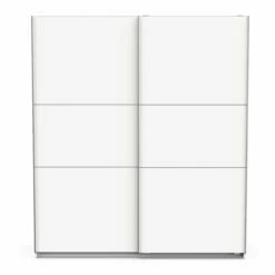 Penderie Spectre 178cm Avec Portes Coulissantes - Blanc Mat 13 Penderie Spectre 178cm Avec Portes Coulissantes - Blanc Mat -EMOB-MEUBLES Ventes 190002 1 6004