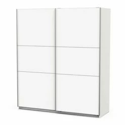 Penderie Spectre 178cm Avec Portes Coulissantes - Blanc Mat 12 Penderie Spectre 178cm Avec Portes Coulissantes - Blanc Mat -EMOB-MEUBLES Ventes 190002 2 8ad9