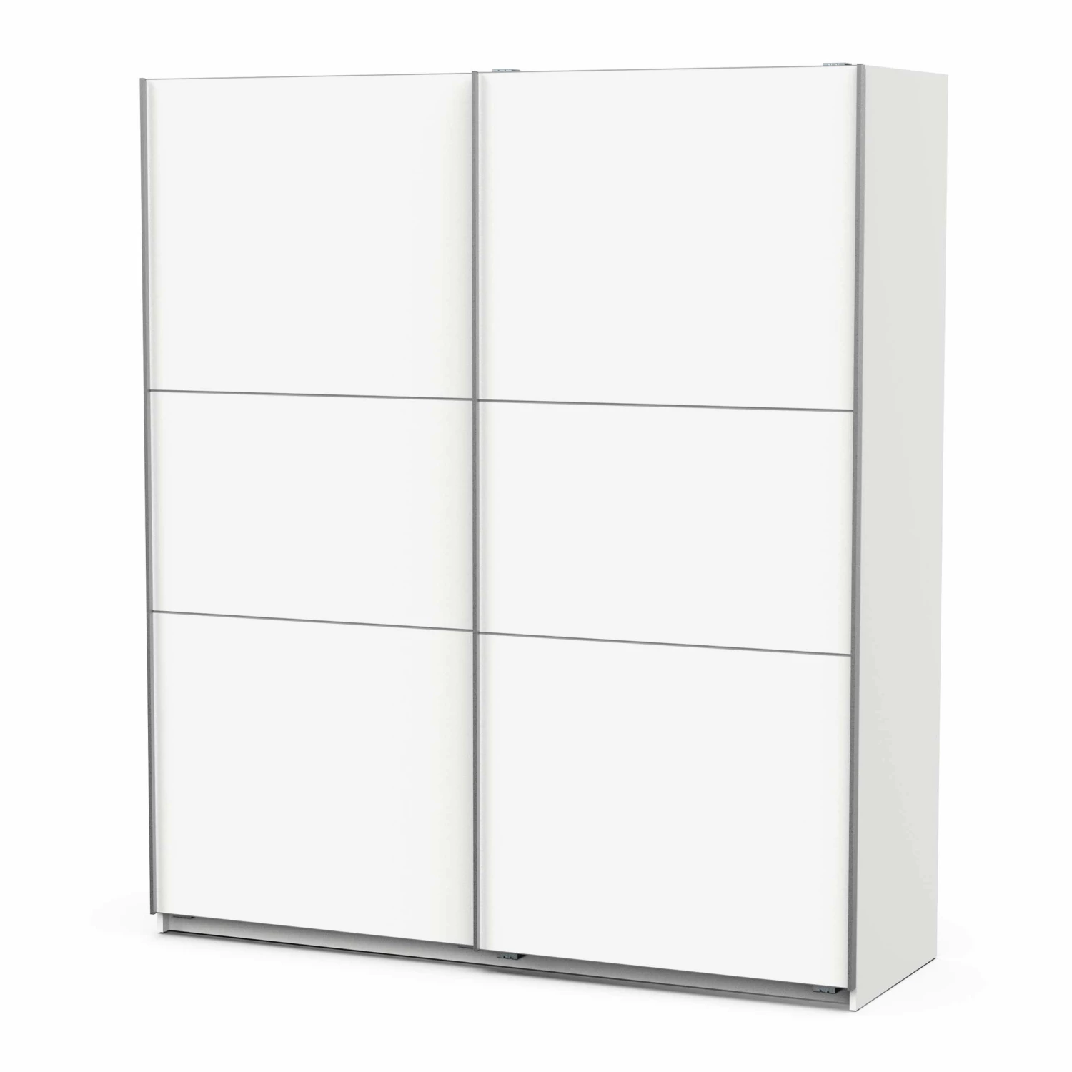 Penderie Spectre 178cm Avec Portes Coulissantes - Blanc Mat 5 Penderie Spectre 178cm Avec Portes Coulissantes - Blanc Mat – Image 5