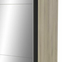 Penderie Spectre 116cm Avec Portes Coulissantes Et Miroir - Décor Chêne 10 Penderie Spectre 116cm Avec Portes Coulissantes Et Miroir - Décor Chêne -EMOB-MEUBLES Ventes 190012 m1 5a01