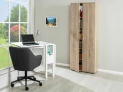 Armoire De Rangement Vetra - Chêne 13 Armoire De Rangement Vetra - Chêne -EMOB-MEUBLES Ventes 19500100 09 2a97