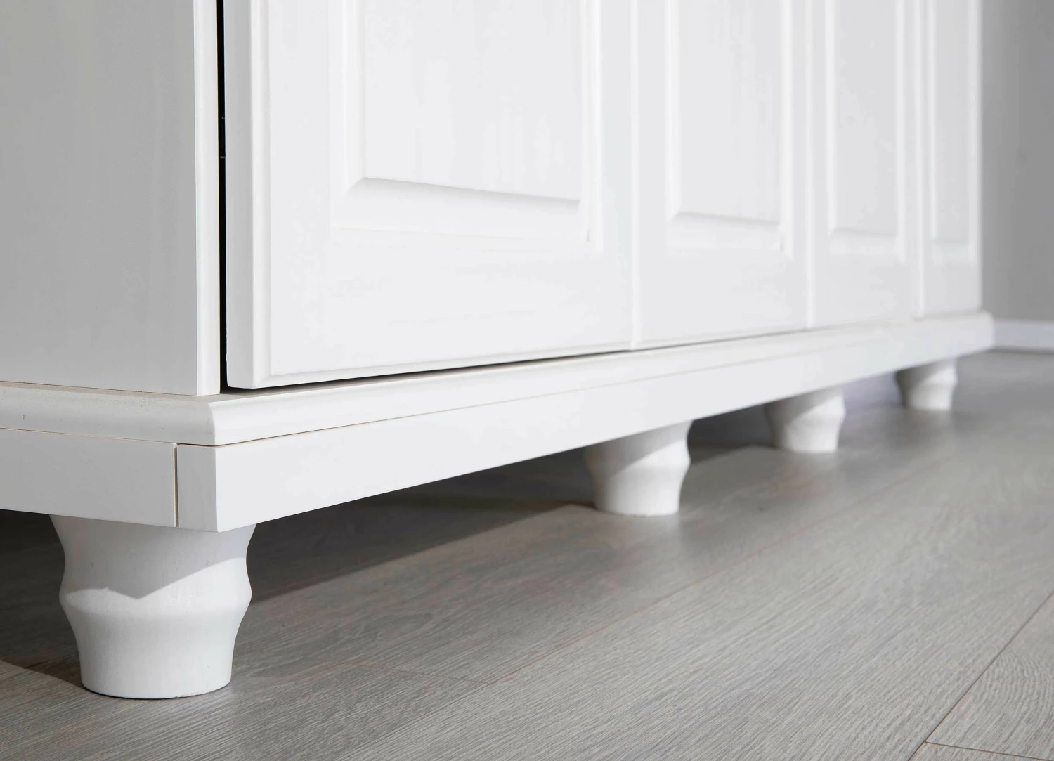 Garde-robe Ivy 197cm 4 Portes - Blanc 4 Garde-robe Ivy 197cm 4 Portes - Blanc – Image 4