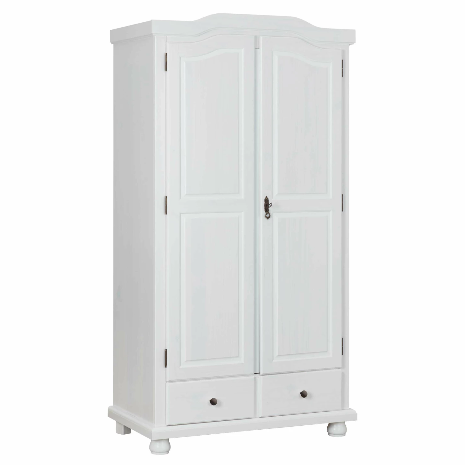 Garde-robe Ruth 104cm Avec 2 Portes - Blanc 9 Garde-robe Ruth 104cm Avec 2 Portes - Blanc – Image 9