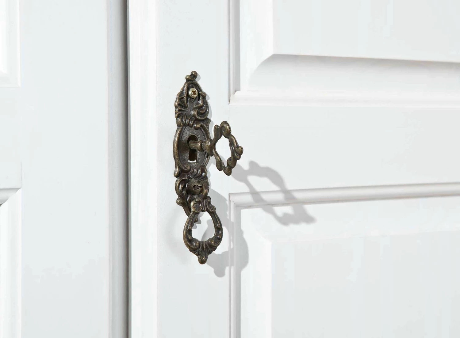 Garde-robe Ruth 104cm Avec 2 Portes - Blanc 3 Garde-robe Ruth 104cm Avec 2 Portes - Blanc – Image 3