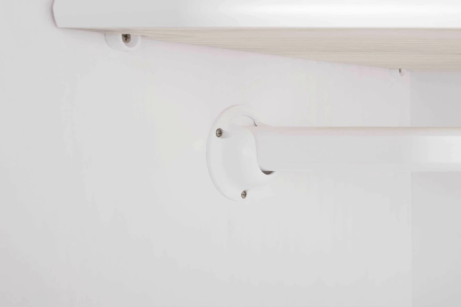 Armoire Danz 116cm Avec 2 Portes - Blanc 8 Armoire Danz 116cm Avec 2 Portes - Blanc – Image 8