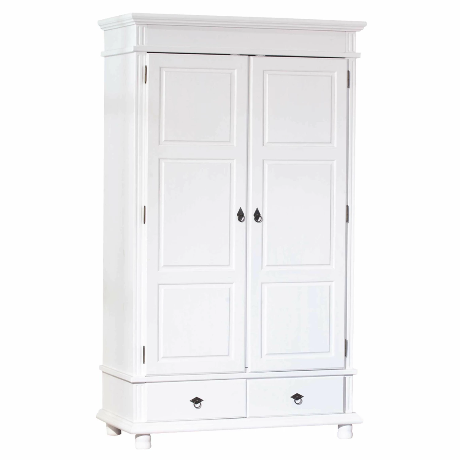 Armoire Danz 116cm Avec 2 Portes - Blanc 3 Armoire Danz 116cm Avec 2 Portes - Blanc – Image 3