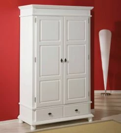 Armoire Danz 116cm Avec 2 Portes - Blanc 14 Armoire Danz 116cm Avec 2 Portes - Blanc -EMOB-MEUBLES Ventes 20900130 Danz 1 4559