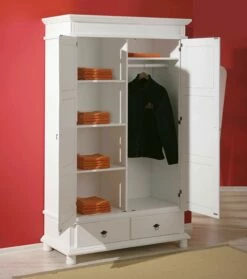 Armoire Danz 116cm Avec 2 Portes - Blanc 15 Armoire Danz 116cm Avec 2 Portes - Blanc -EMOB-MEUBLES Ventes 20900130 Danz 2 66eb