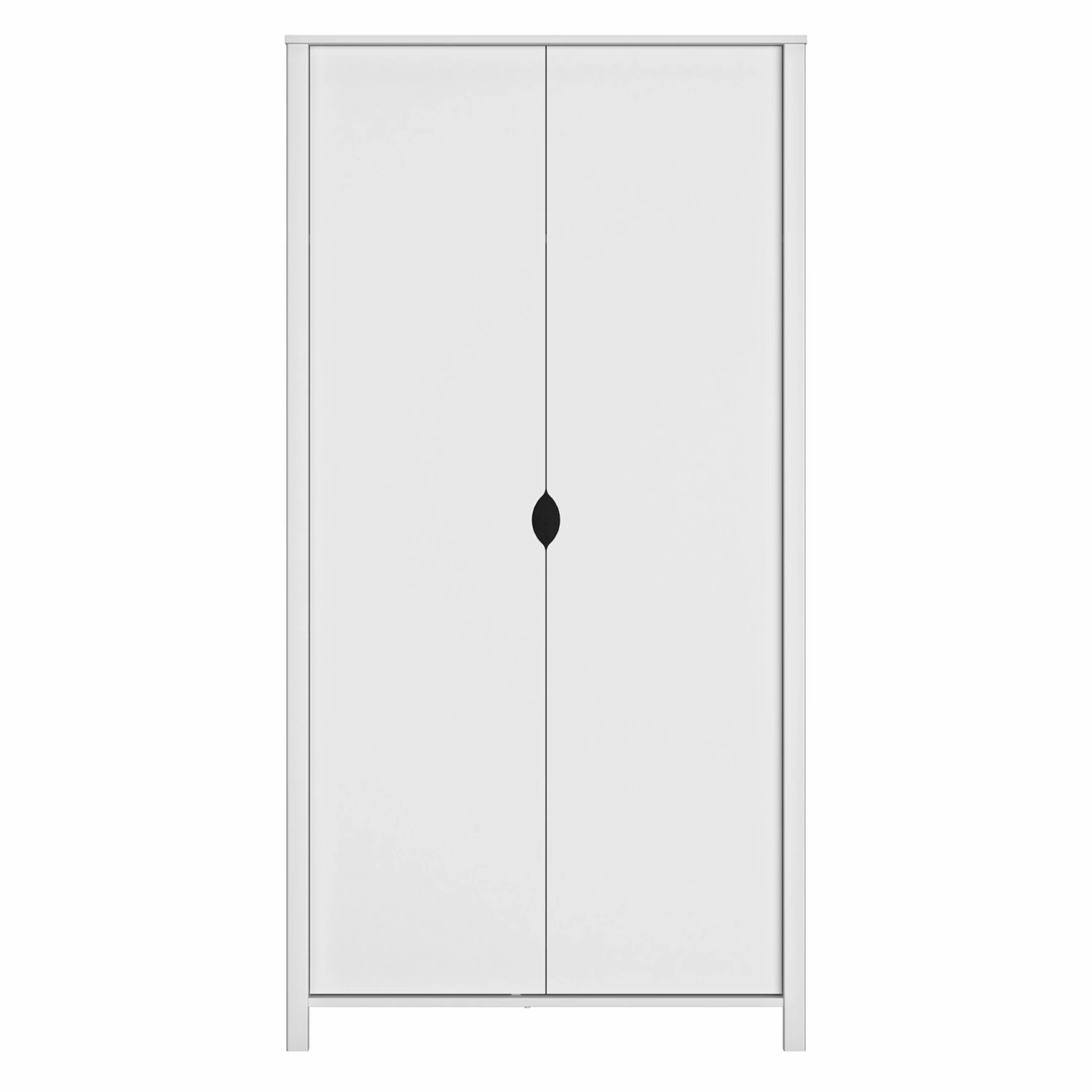 Armoire Salice 95cm, 2 Portes - Blanc 2 Armoire Salice 95cm, 2 Portes - Blanc – Image 2