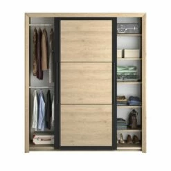 Armoire East Avec 2 Portes Coulissantes Et Miroir - Châteignier 9 Armoire East Avec 2 Portes Coulissantes Et Miroir - Châteignier -EMOB-MEUBLES Ventes 2 BRUGGE CH3H MH3H 05 1H3H219 04 6fe7