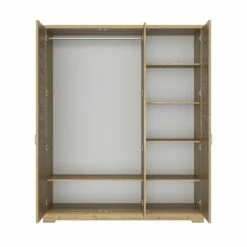 Armoire Wanda 170 Cm 3 Portes & Miroir - Châtaignier Marron 12 Armoire Wanda 170 Cm 3 Portes & Miroir - Châtaignier Marron -EMOB-MEUBLES Ventes 2 THELMA CH0E MH2C 05 1H2C180 02 a6e8
