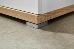 Armoire Vestiaire Tosun 59cm Avec 2 Portes - Blanc/chêne -EMOB-MEUBLES Ventes 3194 178 det fuss a 62cf