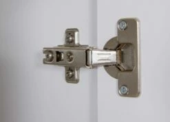 Armoire Ranya | 4 Portes, 2 Tiroirs | 180 X 58 X 198.5 | Couleur : Gris Clair -EMOB-MEUBLES Ventes 55040240 Ranya 08 1c0f