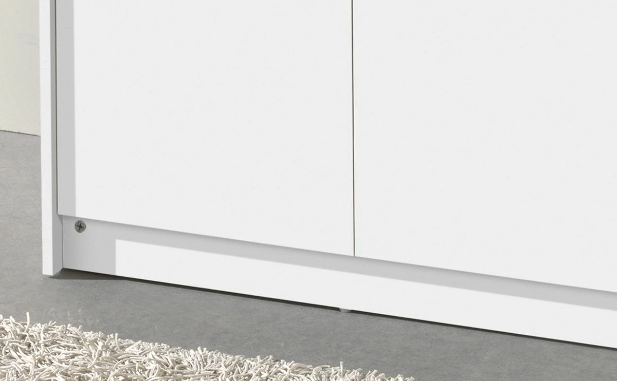 Armoire Ray 80cm Avec 2 Portes - Blanc 3 Armoire Ray 80cm Avec 2 Portes - Blanc – Image 3