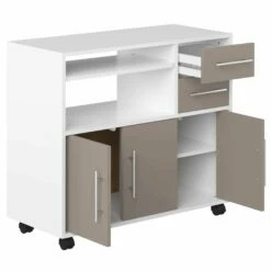 Armoire D'appoint Cesar Pour Four à Micro-ondes - Blanc/taupe 15 Armoire D'appoint Cesar Pour Four à Micro-ondes - Blanc/taupe -EMOB-MEUBLES Ventes 8035A2191A80 Marius Low taupe 6 0f69