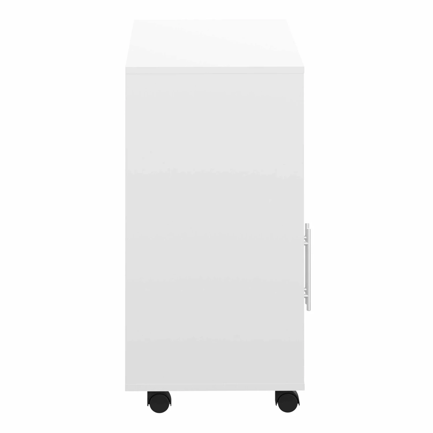 Armoire D'appoint Cesar Pour Four à Micro-ondes - Blanc/taupe 4 Armoire D'appoint Cesar Pour Four à Micro-ondes - Blanc/taupe – Image 4