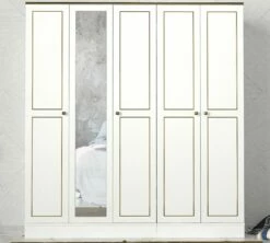 Armoire Talon 18mm | Revêtement 100% Mélamine | Or Blanc -EMOB-MEUBLES Ventes 804TRH3905 2 3e7c