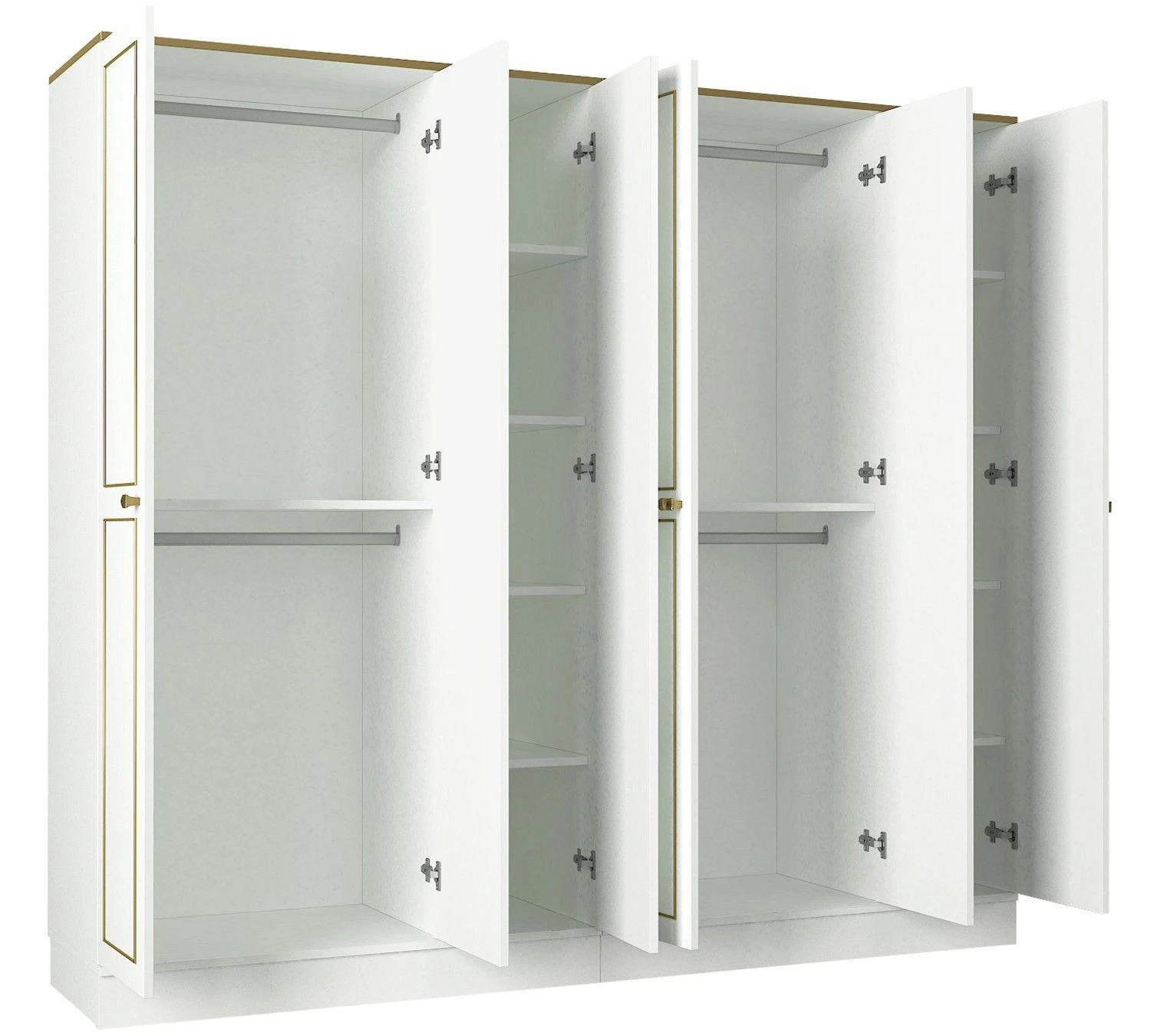 Armoire Talon" | 100% Mélamine | Epaisseur 18mm | Or Blanc 4 Armoire Talon" | 100% Mélamine | Epaisseur 18mm | Or Blanc – Image 4
