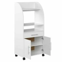 Armoire D'appoint Jeanine Pour Four à Micro-ondes - Blanc 18 Armoire D'appoint Jeanine Pour Four à Micro-ondes - Blanc -EMOB-MEUBLES Ventes 8071A2121A80 Jeanne white 6 67ad