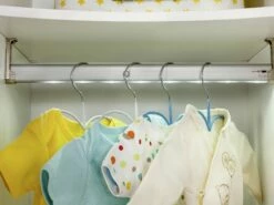 Armoire | 100% Mélaminé | 54cm De Profondeur | Rail Suspendu LED | Multicolore 11 Armoire | 100% Mélaminé | 54cm De Profondeur | Rail Suspendu LED | Multicolore -EMOB-MEUBLES Ventes 813CLK3903 20 202 2130