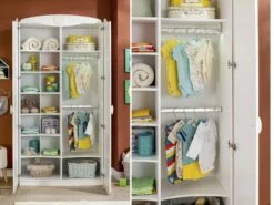 Armoire | 100% Mélaminé | 54cm De Profondeur | Rail Suspendu LED | Multicolore 10 Armoire | 100% Mélaminé | 54cm De Profondeur | Rail Suspendu LED | Multicolore -EMOB-MEUBLES Ventes 813CLK3903 20 203 84fd