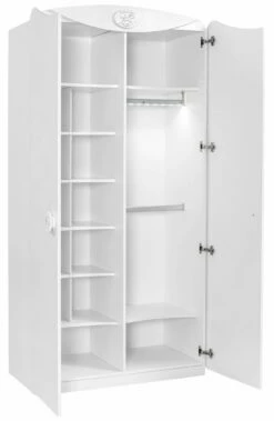 Armoire | 100% Mélaminé | 54cm De Profondeur | Rail Suspendu LED | Multicolore 8 Armoire | 100% Mélaminé | 54cm De Profondeur | Rail Suspendu LED | Multicolore -EMOB-MEUBLES Ventes 813CLK3903 20 205 3309
