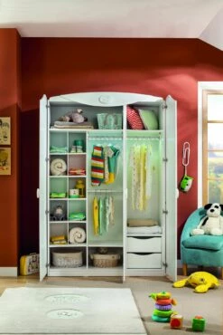 Armoire | 100% Mélaminé | Baby Cotton | Multicolore -EMOB-MEUBLES Ventes 813CLK3904 20 204 ba17