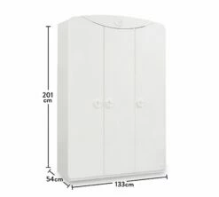 Armoire | 100% Mélaminé | Baby Cotton | Multicolore -EMOB-MEUBLES Ventes 813CLK3904 20 207 00b3