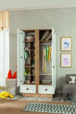 Armoire | Multicolore | 100% Mélaminé | Portes à Fermeture Douce | Rail De Suspension LED 16 Armoire | Multicolore | 100% Mélaminé | Portes à Fermeture Douce | Rail De Suspension LED -EMOB-MEUBLES Ventes 813CLK3922 20 203 bb7f