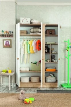 Armoire | 18mm Mélaminé | Natura Baby | Multicolore -EMOB-MEUBLES Ventes 813CLK3923 20 204 5307
