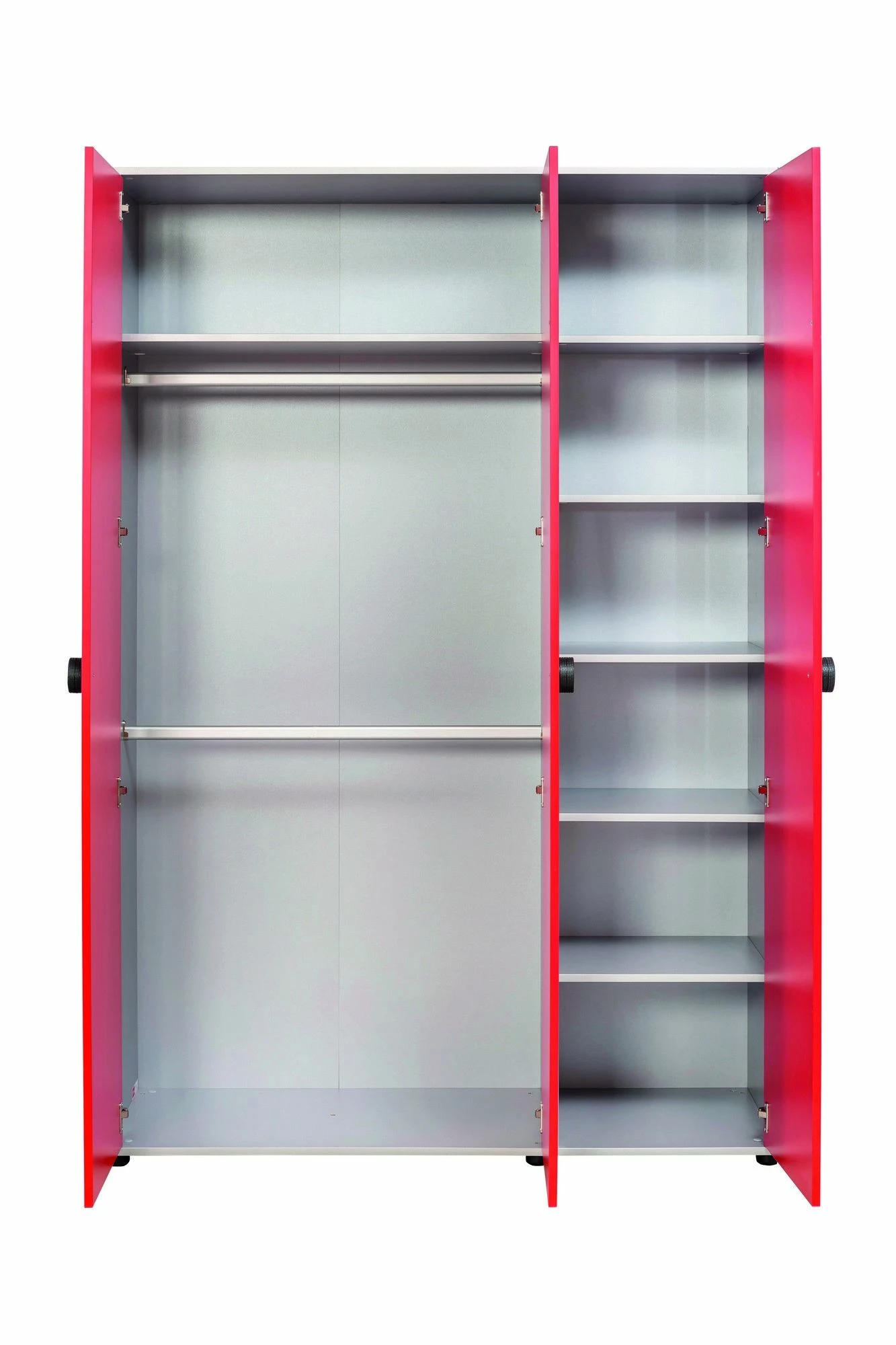 Armoire - 100% Mélamine - Tiroirs Et étagères - Portes à Fermeture Progressive - Multicolore - Race Cup 3 Armoire - 100% Mélamine - Tiroirs Et étagères - Portes à Fermeture Progressive - Multicolore - Race Cup – Image 3