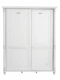 Armoire - 100% Mélamine | Tiroirs, étagères, Rail LED -EMOB-MEUBLES Ventes 813CLK3928 20 206 b791