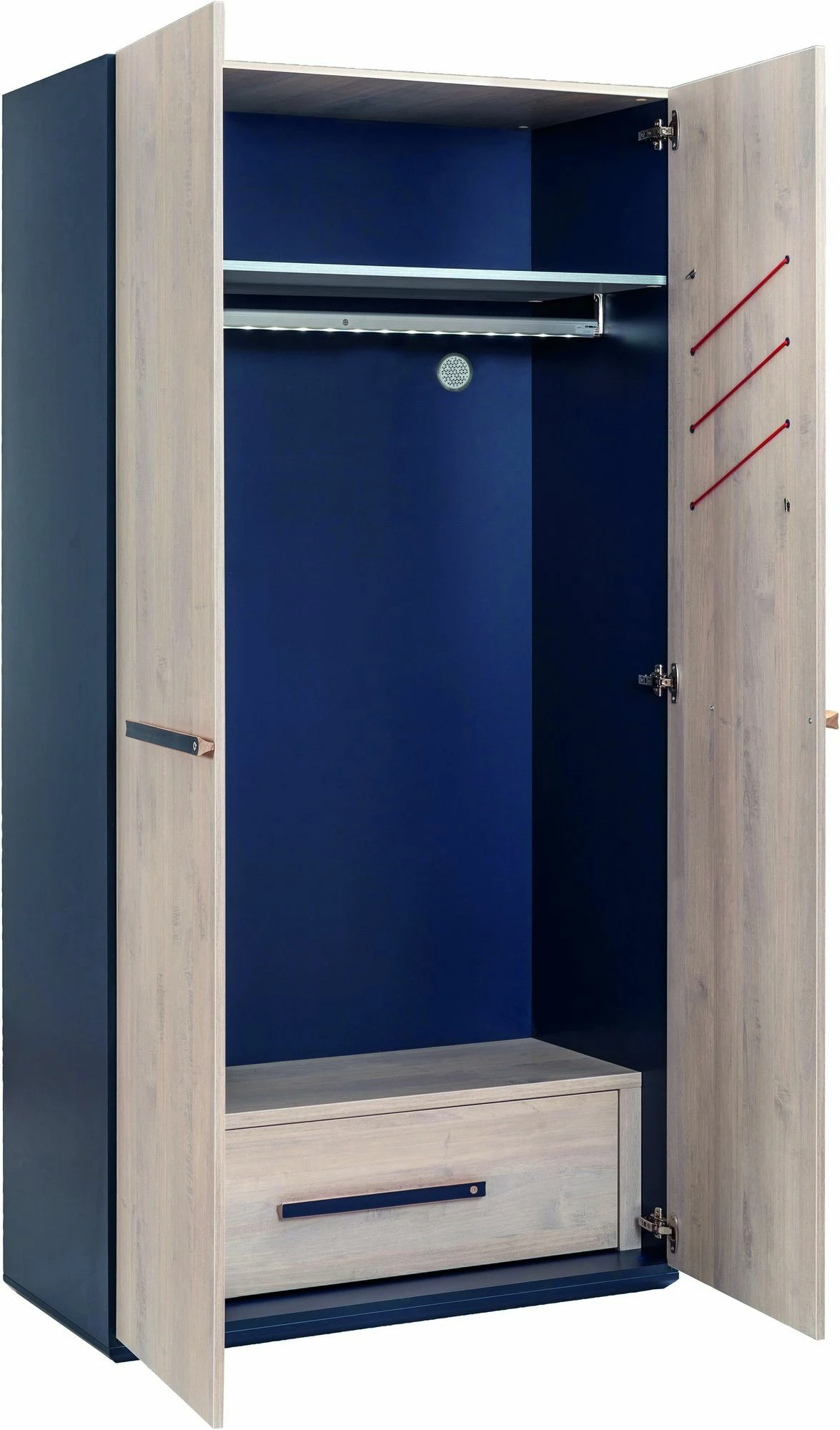 Armoire | 100% Mélaminé | Epaisseur 18mm | Portes Soft Close | Rail De Suspension LED 4 Armoire | 100% Mélaminé | Epaisseur 18mm | Portes Soft Close | Rail De Suspension LED – Image 4