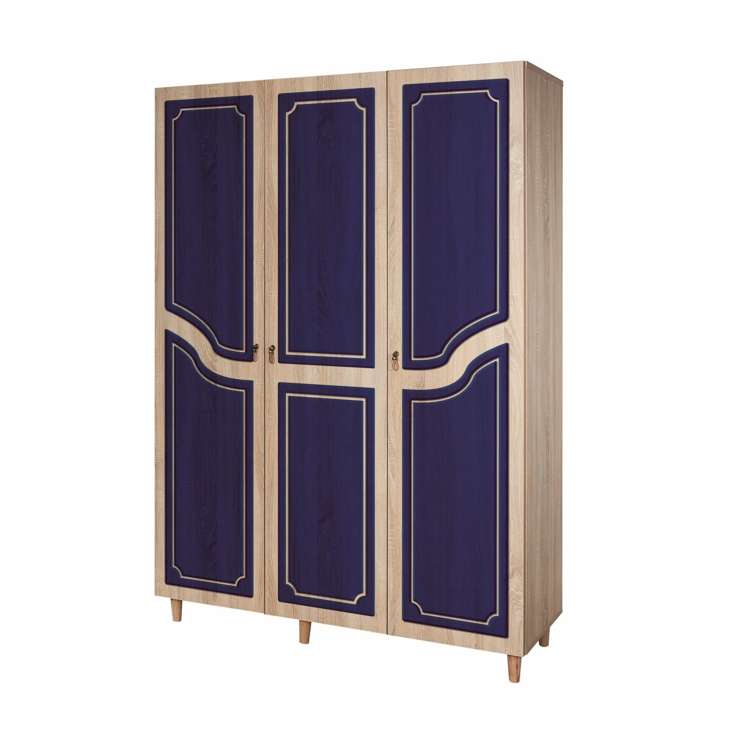 Armoire Vella | Chêne Sonoma | 100% Mélamine | Pieds En Charme 5 Armoire Vella | Chêne Sonoma | 100% Mélamine | Pieds En Charme – Image 5