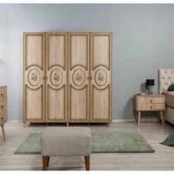 Armoire Vella | 100% Mélaminé | Chêne Sonoma -EMOB-MEUBLES Ventes 863SPH4224 20 202 fc86