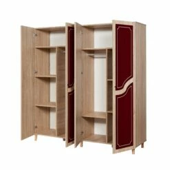Armoire Vella | Chêne Sonoma | 100% Mélaminé | 180x192x52 Cm -EMOB-MEUBLES Ventes 863SPH4227 20 206 9d9b