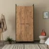 Armoire En Mélamine Saphir 104cm | Pin Atlantique