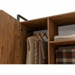 Armoire En Mélamine Saphir 104cm | Pin Atlantique -EMOB-MEUBLES Ventes 863SPH5409 20 203 7ece