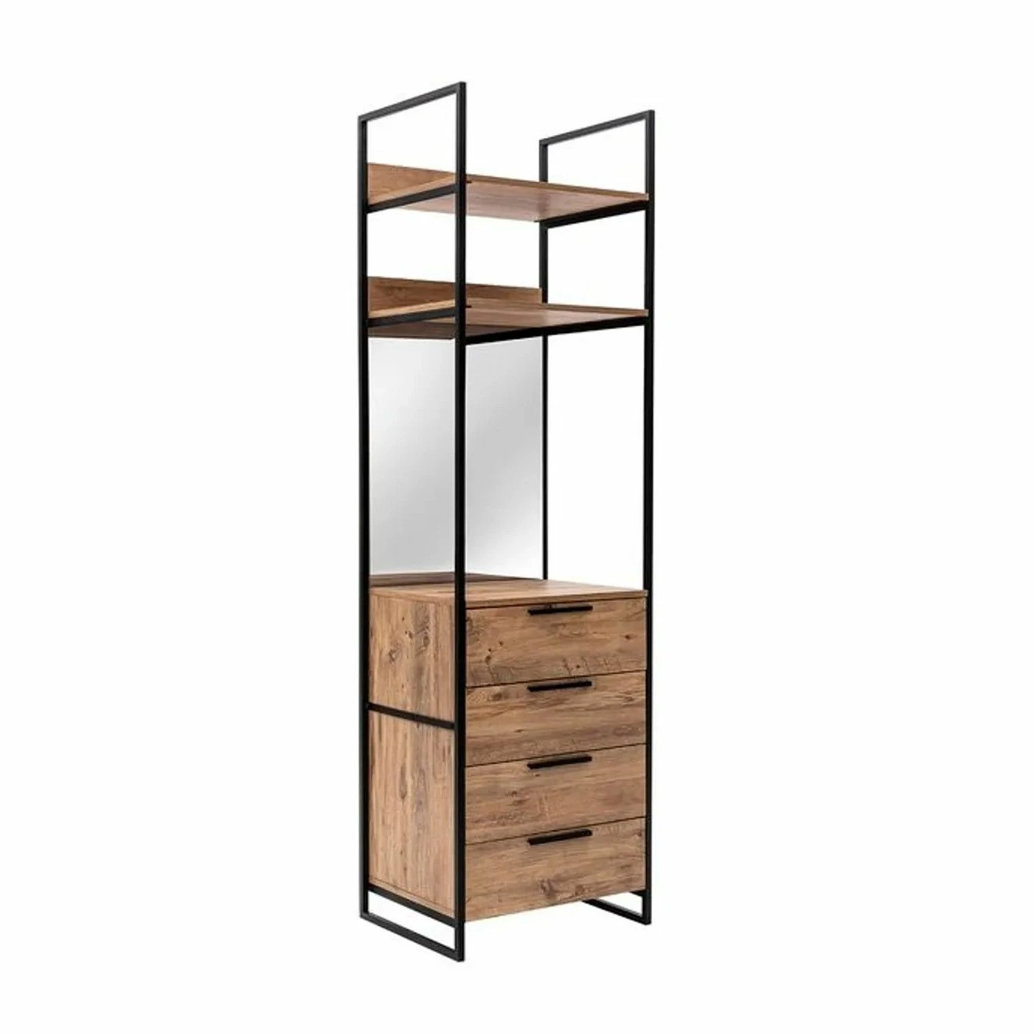 Armoire En Mélamine Saphir - Epaisseur 18mm | Bande De Chant PVC | Assemblage Requis. | Pieds En Métal | Pin Atlantique 10 Armoire En Mélamine Saphir - Epaisseur 18mm | Bande De Chant PVC | Assemblage Requis. | Pieds En Métal | Pin Atlantique – Image 10