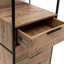 Armoire En Mélamine Saphir - Epaisseur 18mm | Bande De Chant PVC | Assemblage Requis. | Pieds En Métal | Pin Atlantique 17 Armoire En Mélamine Saphir - Epaisseur 18mm | Bande De Chant PVC | Assemblage Requis. | Pieds En Métal | Pin Atlantique -EMOB-MEUBLES Ventes 863SPH5426 20 208 44d4