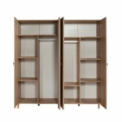 Armoire Vella" | 100% Mélamine | 180x192x52cm | Chêne Sonoma -EMOB-MEUBLES Ventes 869VEL4241 20 207 8a27