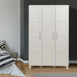 Vella" Armoire | Epaisseur 18mm | 120x189x48 Cm | Blanc -EMOB-MEUBLES Ventes 869VEL4257 20 202 34fd