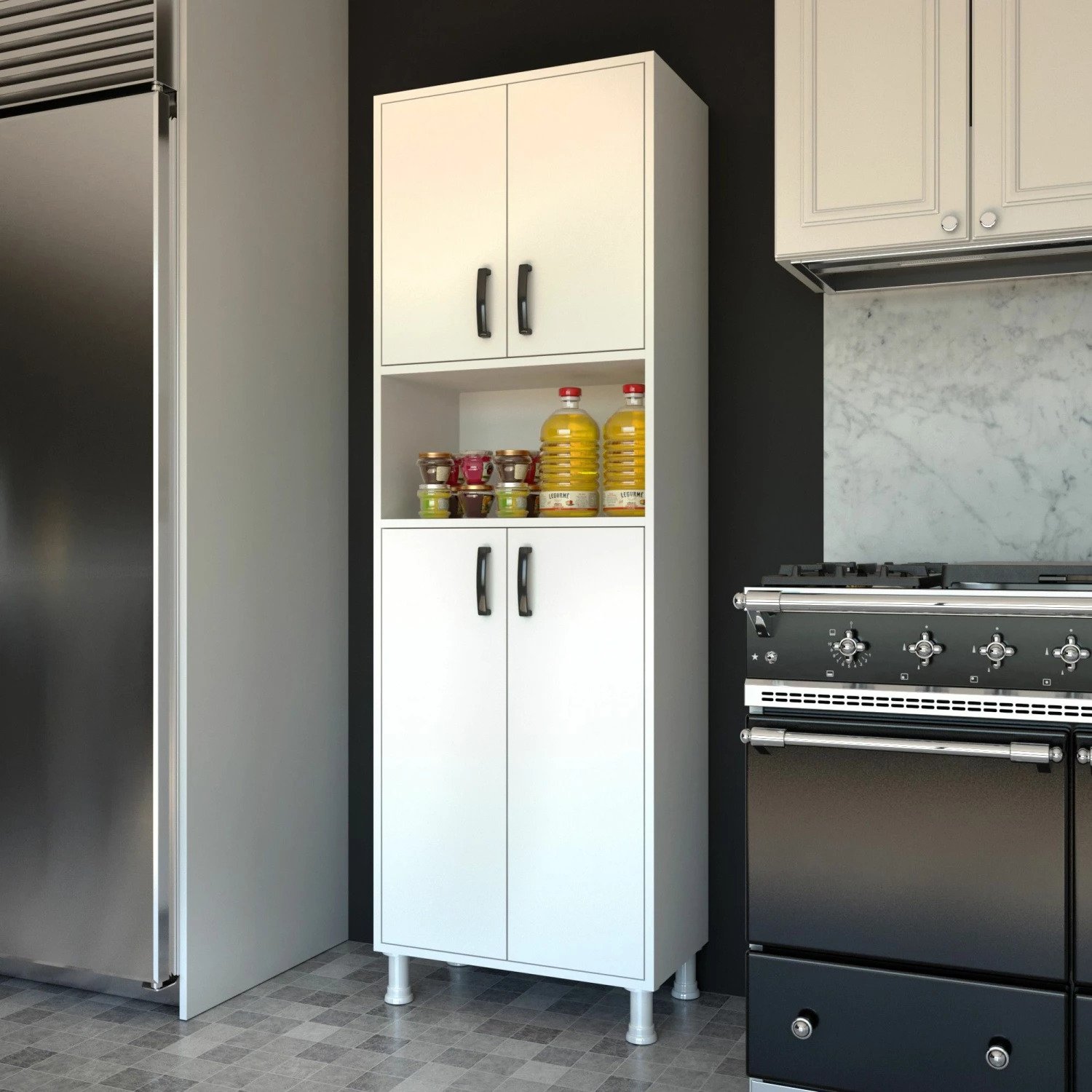 Locelso Multi Purpose Cabinet" | 18mm Thick | White 1 Locelso Multi Purpose Cabinet" | 18mm Thick | White