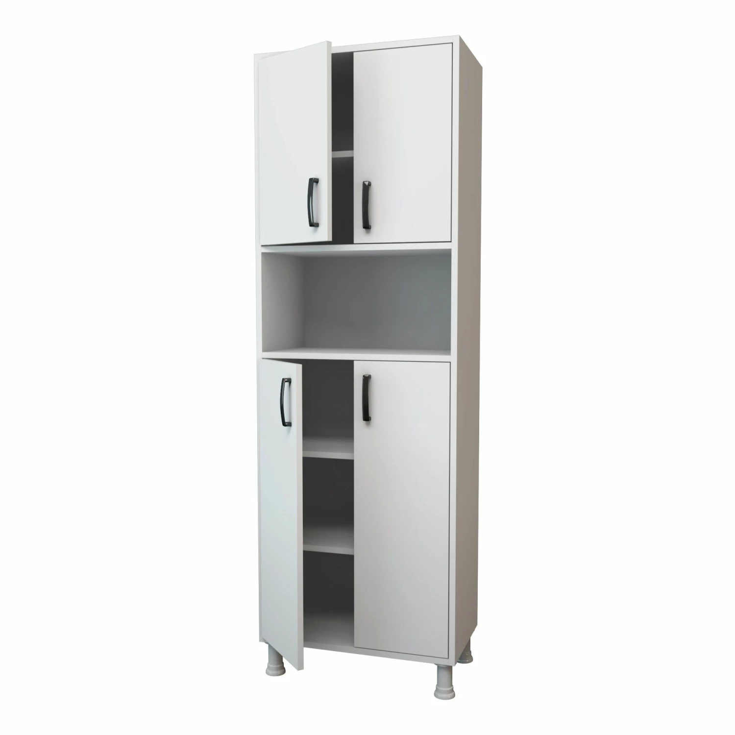 Locelso Multi Purpose Cabinet" | 18mm Thick | White 2 Locelso Multi Purpose Cabinet" | 18mm Thick | White – Image 2