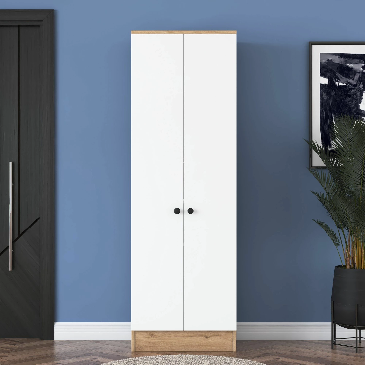 Locelso Wardrobe" | 18mm D'épaisseur | Noyer Blanc 9 Locelso Wardrobe" | 18mm D'épaisseur | Noyer Blanc – Image 9