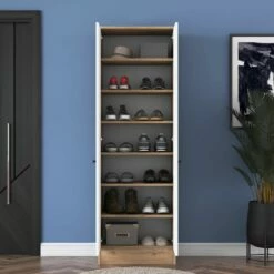 Locelso Wardrobe" | 18mm D'épaisseur | Noyer Blanc 16 Locelso Wardrobe" | 18mm D'épaisseur | Noyer Blanc -EMOB-MEUBLES Ventes 893RAN4553 20 203 32b7